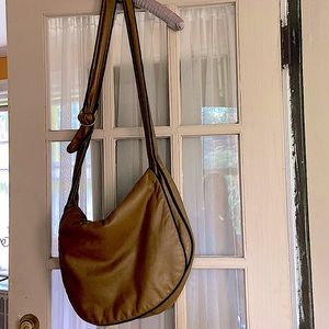Vintage messenger bag- large and roomy